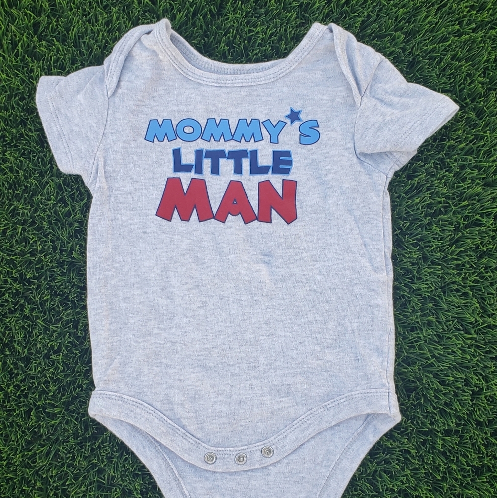 ♡Baby "Mommy's little man" one piece